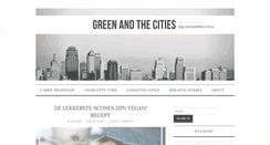Desktop Screenshot of greenandthecities.nl